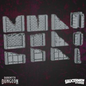 DarkMyth Dungeon - Damaged Sections