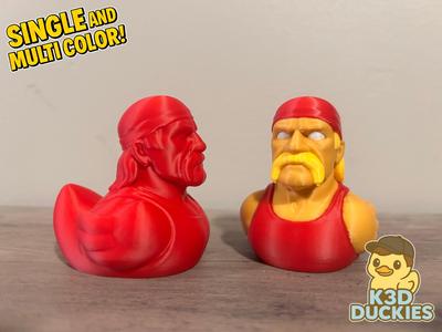Hulk Hogan Rubber Duck