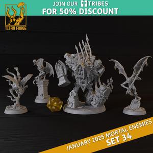 RPG - Monsters DnD 5e - Mortal Enemies Set 34