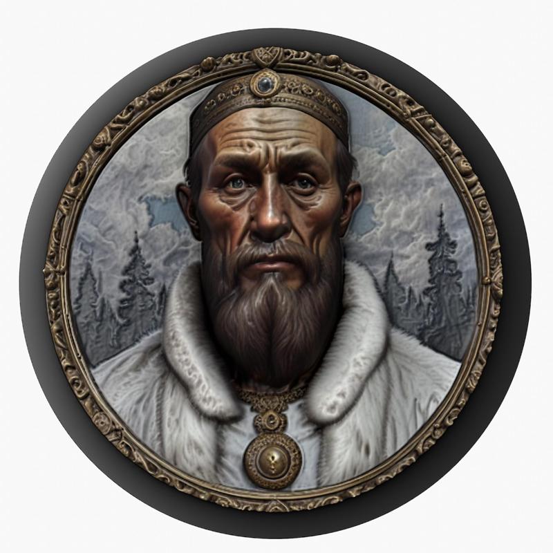 Ivan the Terrible medallion pendant
