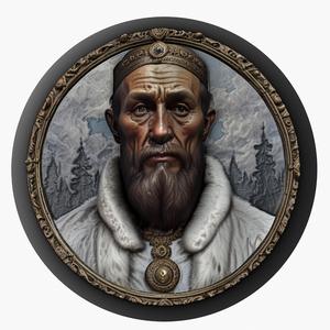 Ivan the Terrible medallion pendant