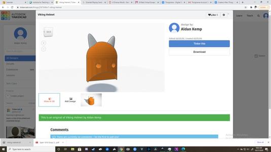 Janky Viking Helmet