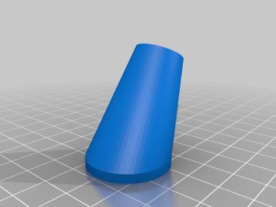 Bike kickstand foot, customizable