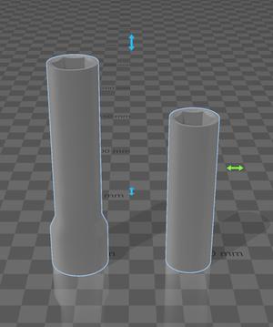 Parametric Hex Sockets