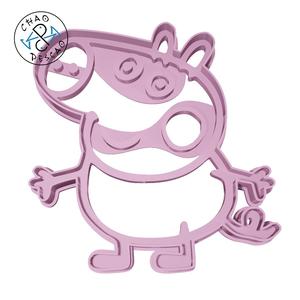 George Pig - Peppa Pig - Cookie Cutter - Fondant