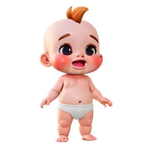 Happy Cartoon Baby