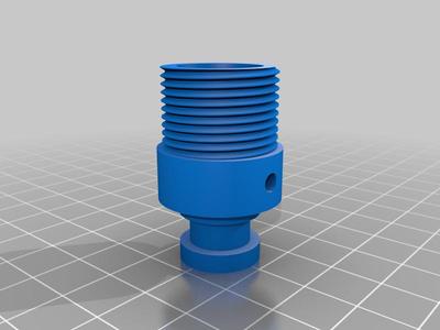 Bowden PTFE tube clamp for BMG (clone) extruder