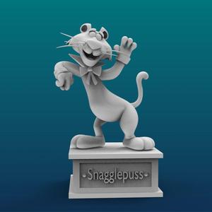 Snagglepuss Cartoon Figure Print – 3D Printer