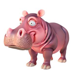 Cartoon Hippo