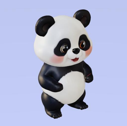 Cute Panda Cartoon