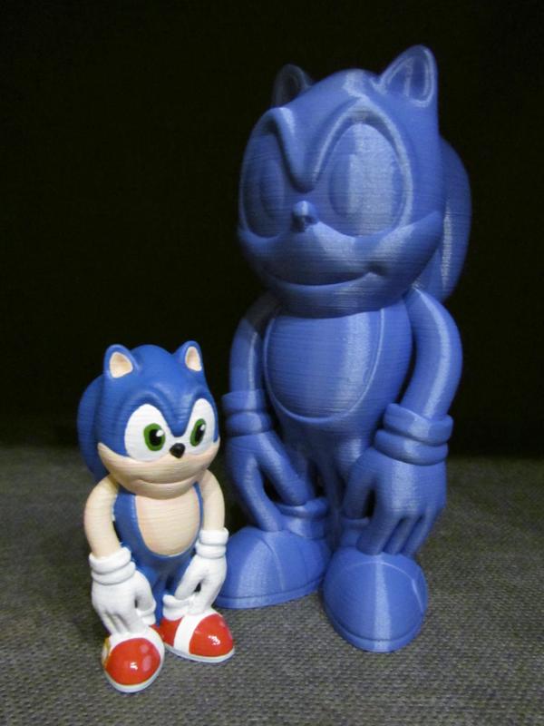 Sonic the Hedgehog (Easy print no support)