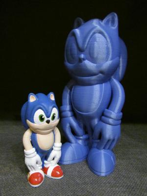 Sonic the Hedgehog (Easy print no support)