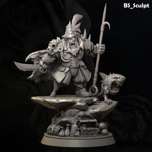 The Orc Pirate Captain 75 mm