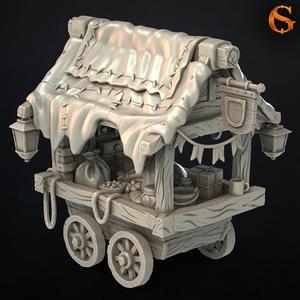 Traveling Merchants Wagon