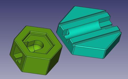 Gravitrax fischertechnik integration parts