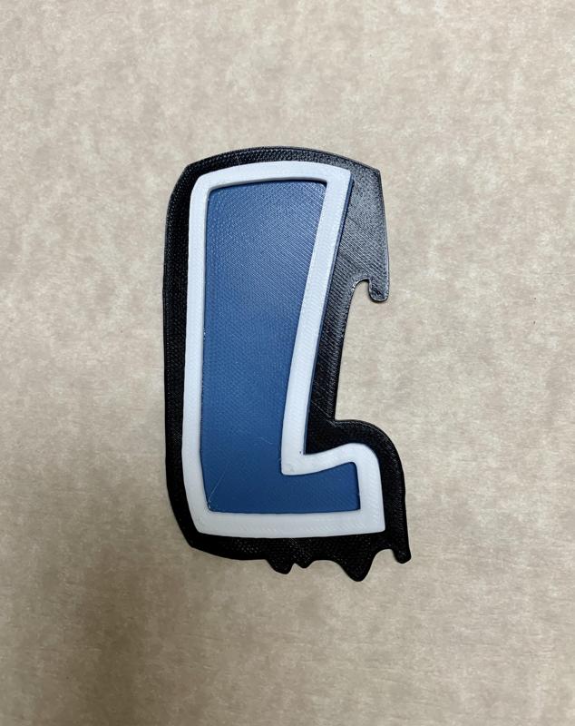 Graffiti Alphabet - Letter 'L'
