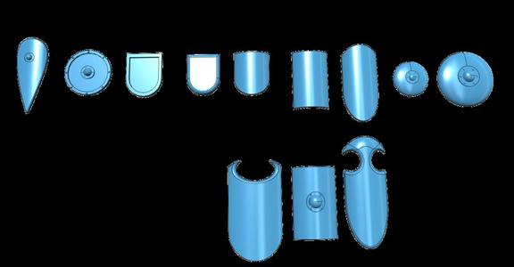 Various shields