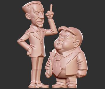 Abbott And Costello Toon