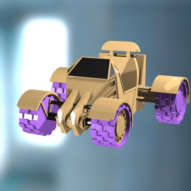 ATV VEHICLE BICYCLE BIKE CAR TRUCK MOTORBIKE B CHAIN WHEELS 3D MODEL STL OBJ DAE