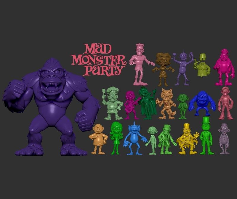 Mad Monster Party Cast