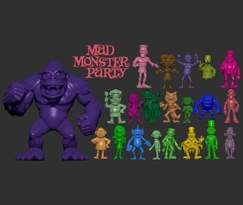 Mad Monster Party Cast