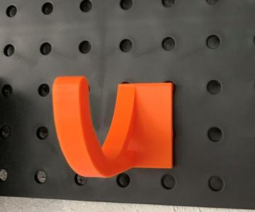 Drill Holder for 1/4inch Pegboard