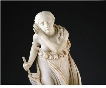 Nydia, The Blind Flower Girl of Pompeii, modeled 1855â€“56, carved 1858