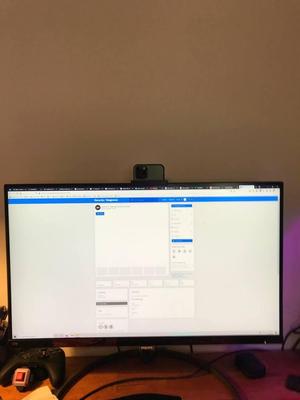 Philips 276E monitor iphone 11 Pro mount