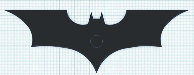 Batman Logo Fridge Magnet