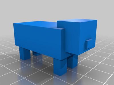 Minecraft pig