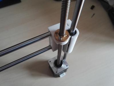 Prusa i3 mk2 x-ends for 22mm leadscrew nut