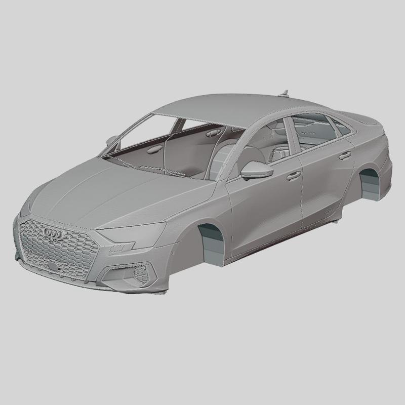 Audi A3 Sedan Premium 2020 Printable Body