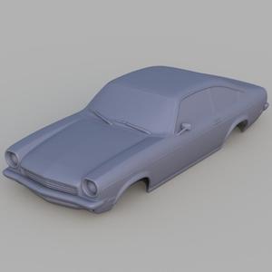 STL  CHEVROLET  VEGA  HATCHBACK  1971   ( FOR RESIN PRINTER )