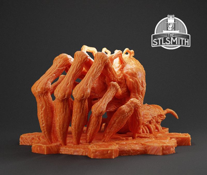 Corpser Unarmoured Gears of War OT Miniature STL