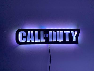 CALL OF DUTY WALL LAMP
