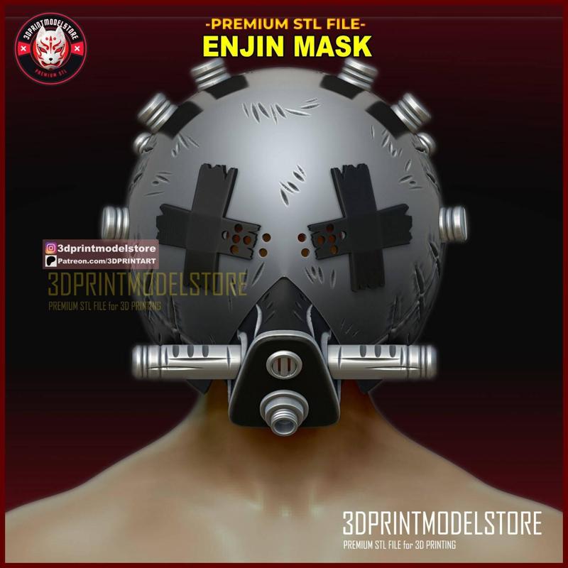 Gachiakuta Enjin Full Face Mask - Anime Cosplay Helmet
