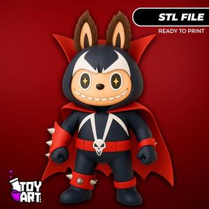 Labubu Spawn STL - Demon Hero Fan Art Figure