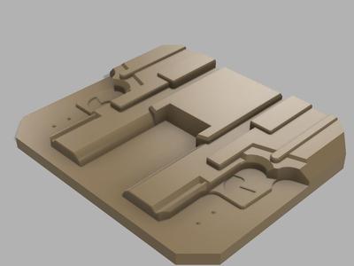 BULL ARMORY SAS II AMBIDEXTROUS VAC MOLD