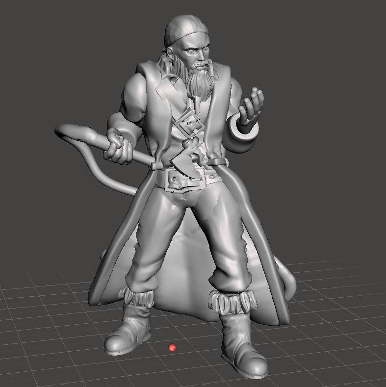 Master Scourge [Male Human Pirate Officer]