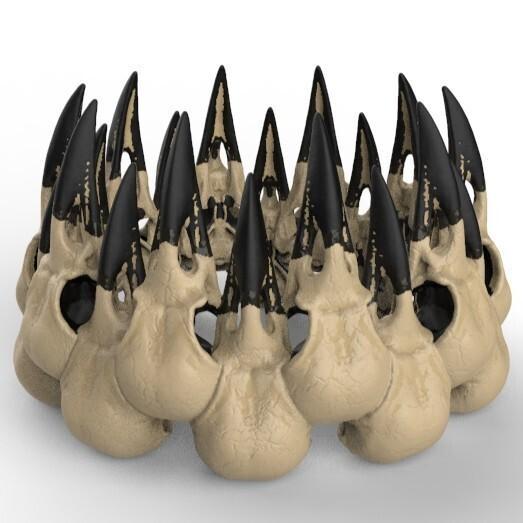 Ivar the Boneless Crow Crown