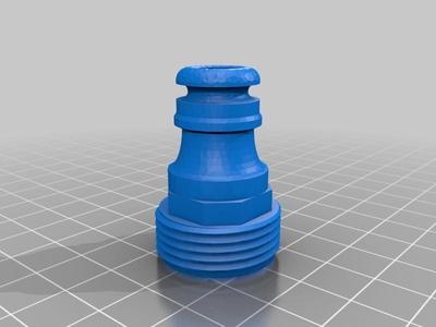 Window Cleaning Resin Bottle Hose Adapter