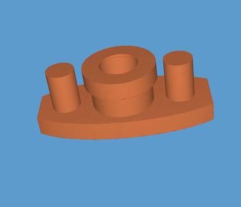 dquad obsession vista antenna mount by Derek Slayton