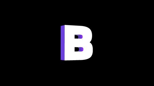 Led Light Sign letter B