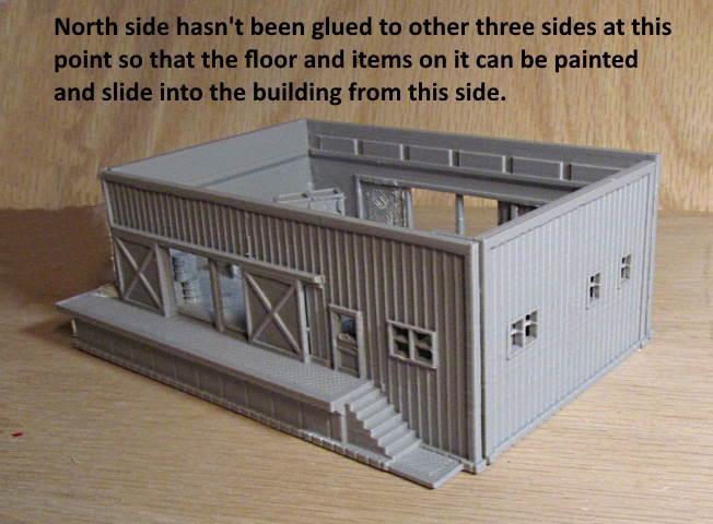 N Scale -- Freight Transfer Building