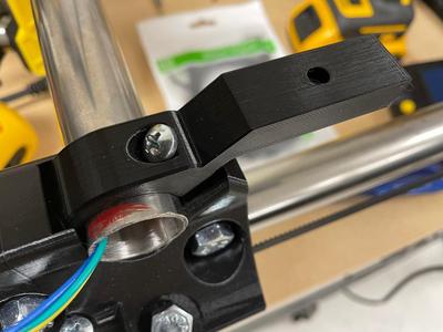 MPCNC Primo Z Bar Drag Chain Mount 25.4mm tubing