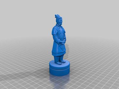 Chinese Themed Chess Set