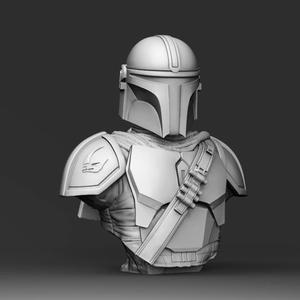 Galaxy Bounty Hunter Bust