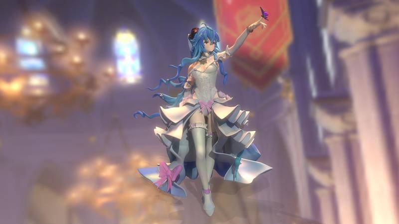 Ganyu Wedding Dress Genshin impact