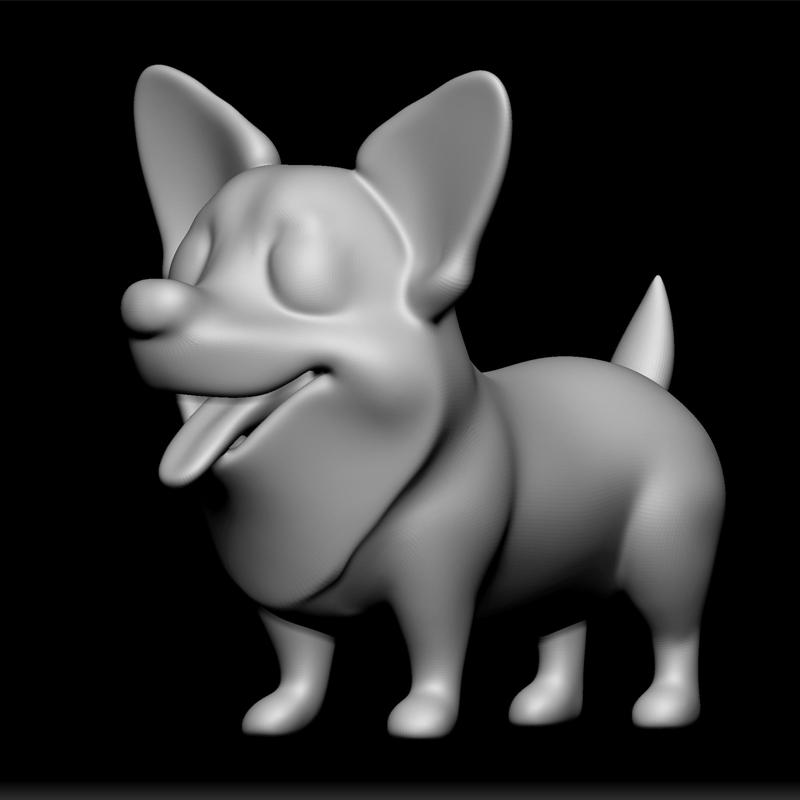 Dog - dog Toy - cute dog toon - toon dog toy - lovely Dog - Funny Dog