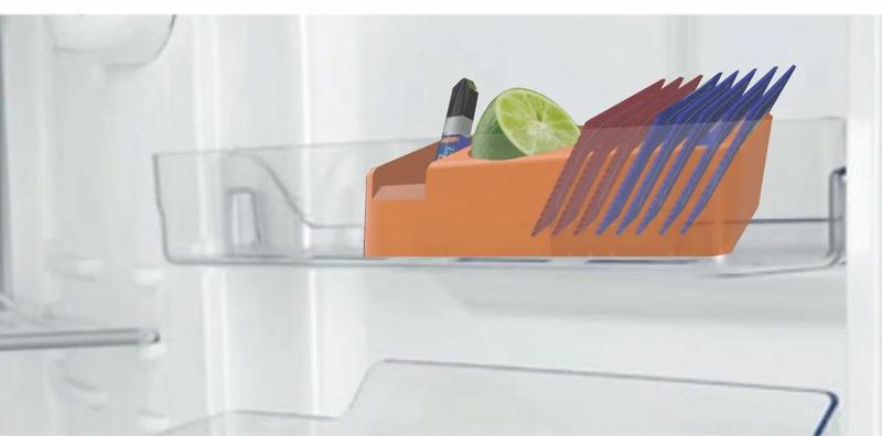 Organizador de Itens Geladeira BR made in Brasil   